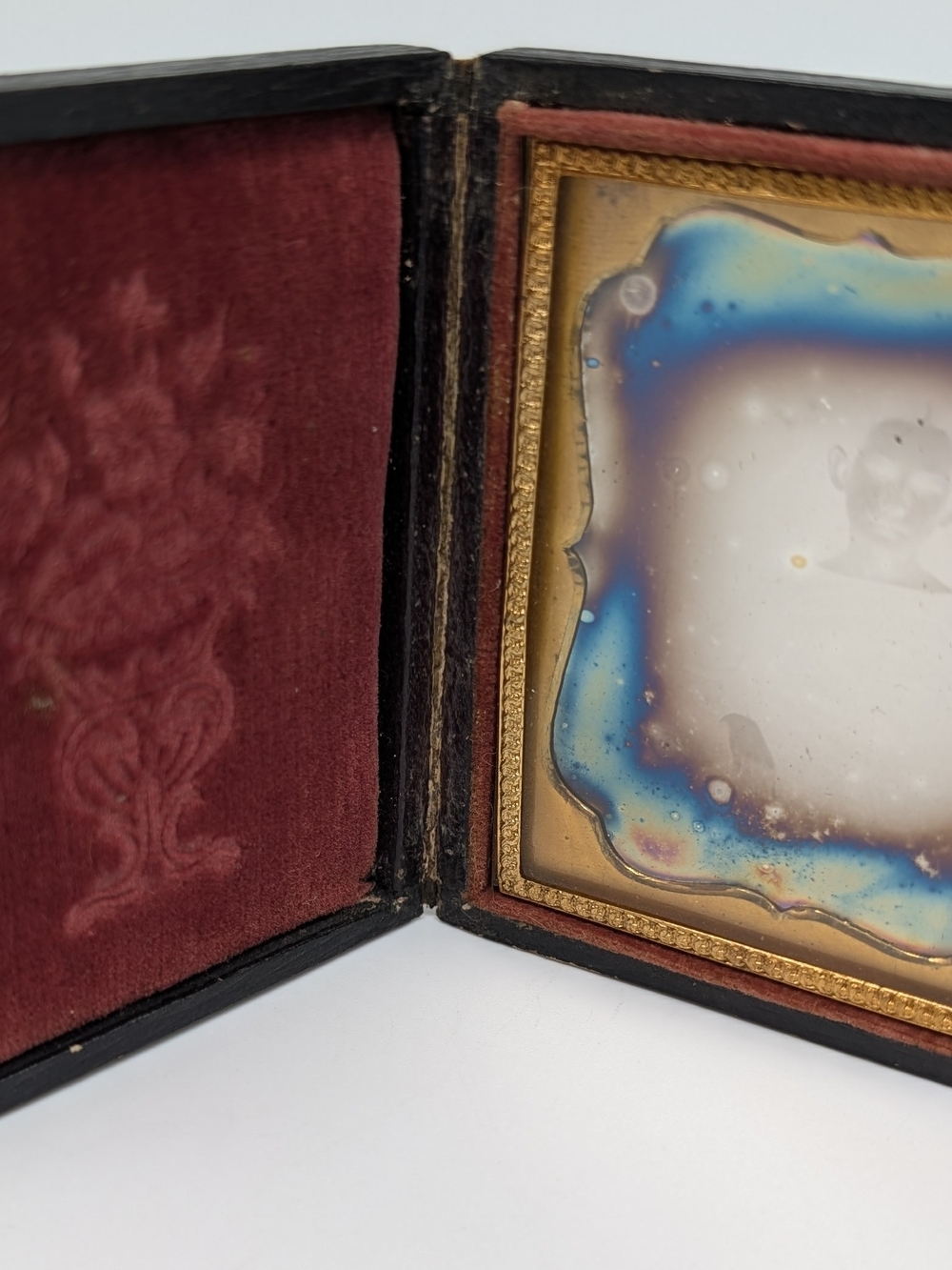 Tintype Photograph in Case Unknown Young Girl Estate Sale Find!